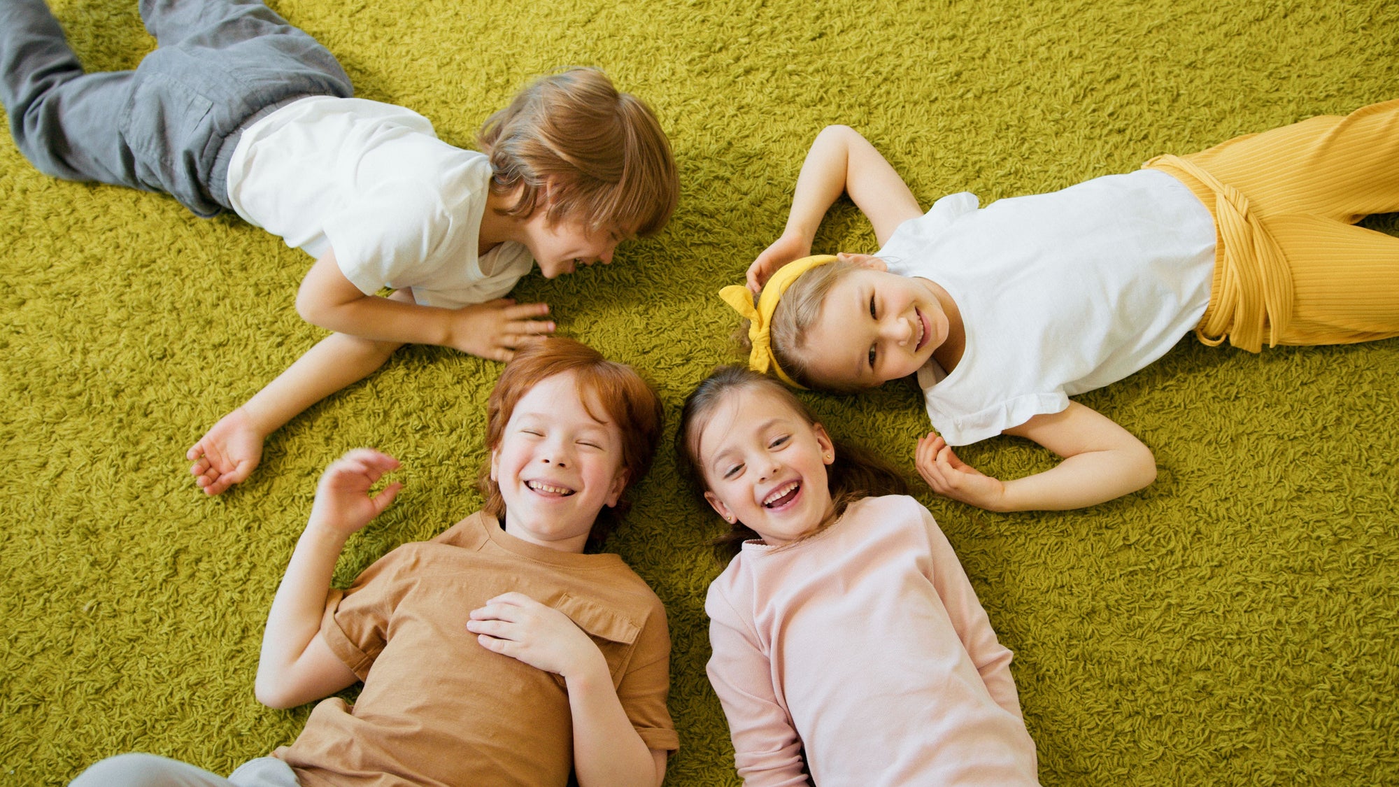 Preventing tooth decay in kids: children smiling showing strong teeth