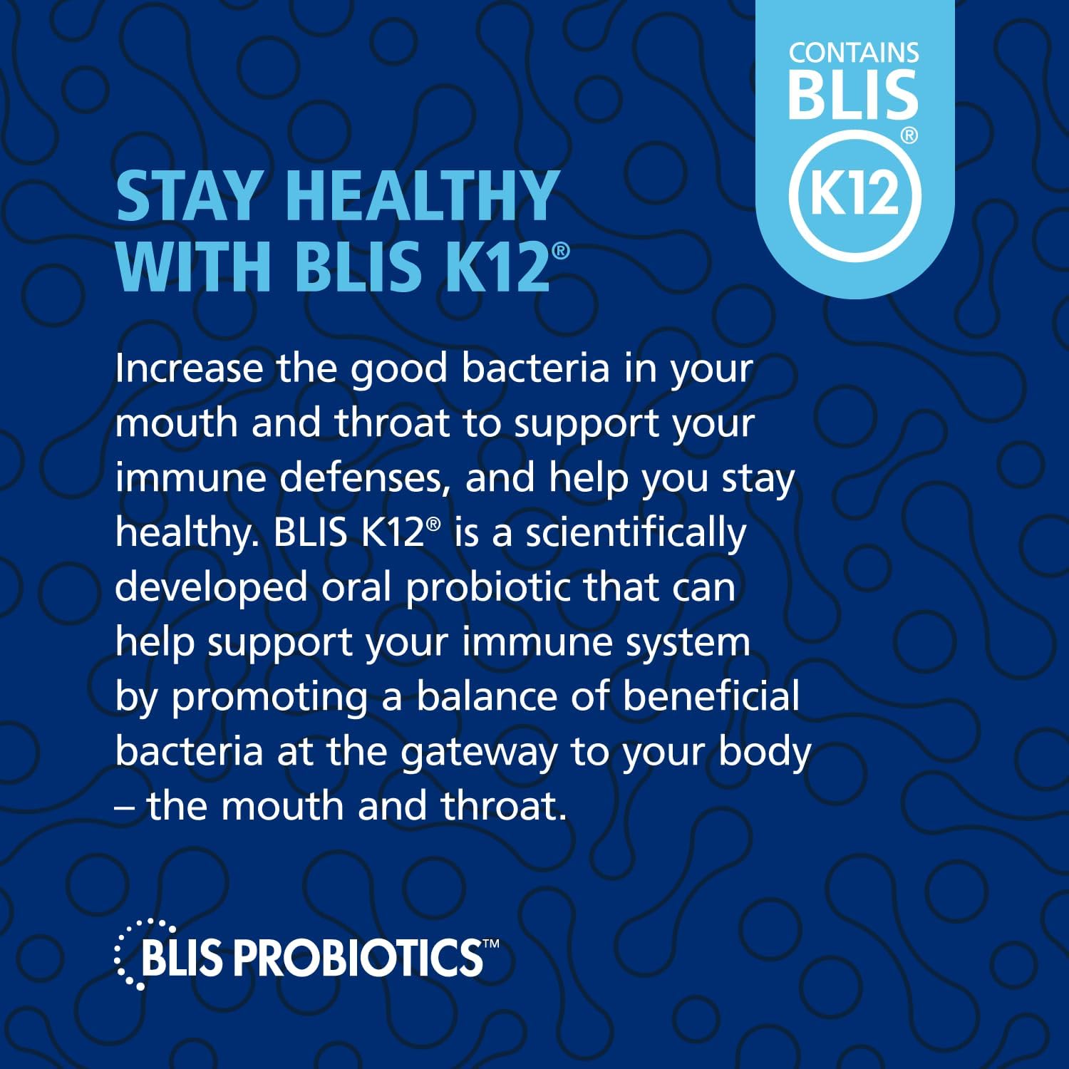 Baby ThroatHealth with BLIS K12® | Vanilla Flavour