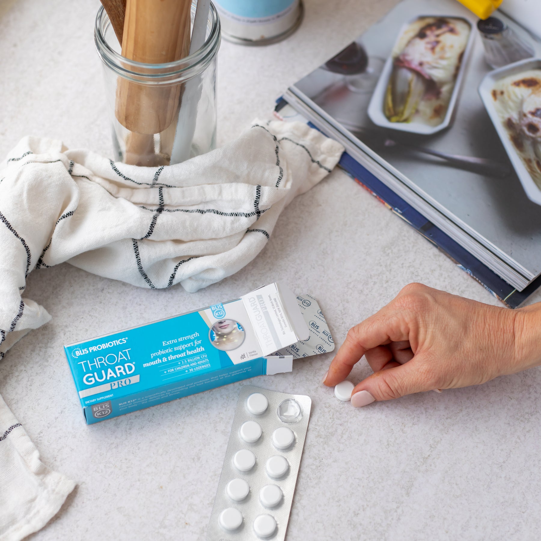 ThroatGuard® PRO with BLIS K12® | High-Strength Throat Probiotic