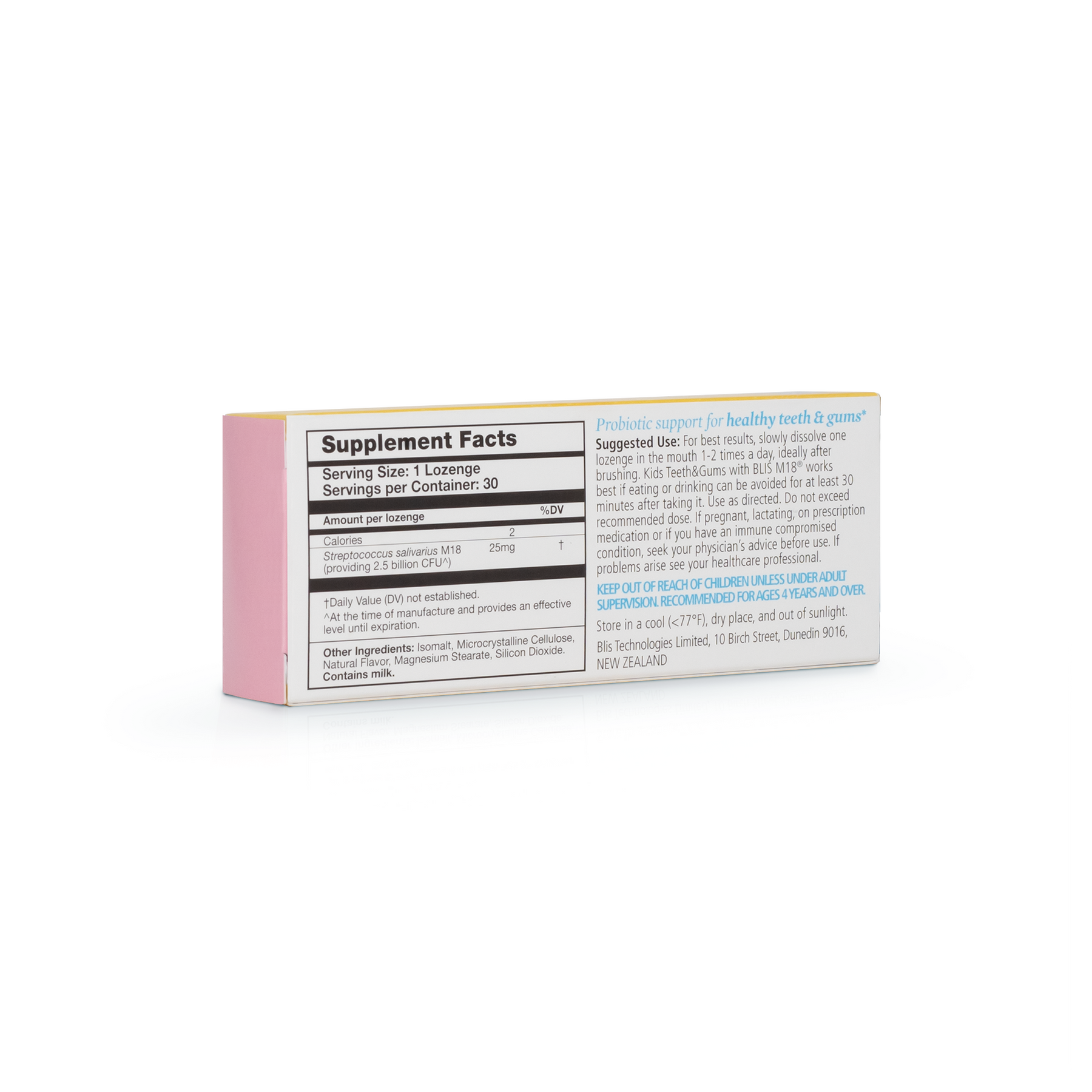 Teeth & Gums Kids probiotics with BLIS M18® | Dental Health Probiotic