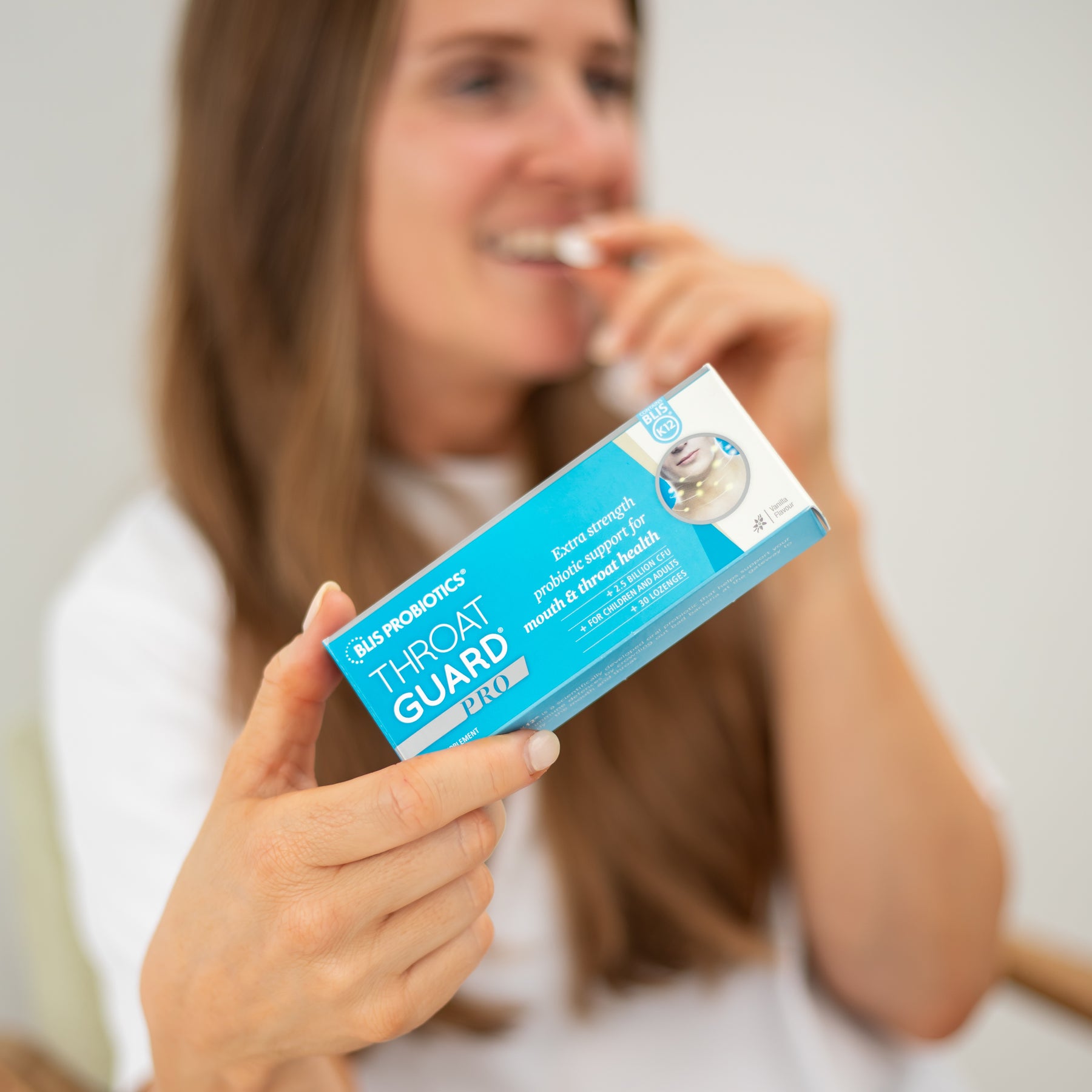 ThroatGuard® PRO with BLIS K12® | High-Strength Throat Probiotic