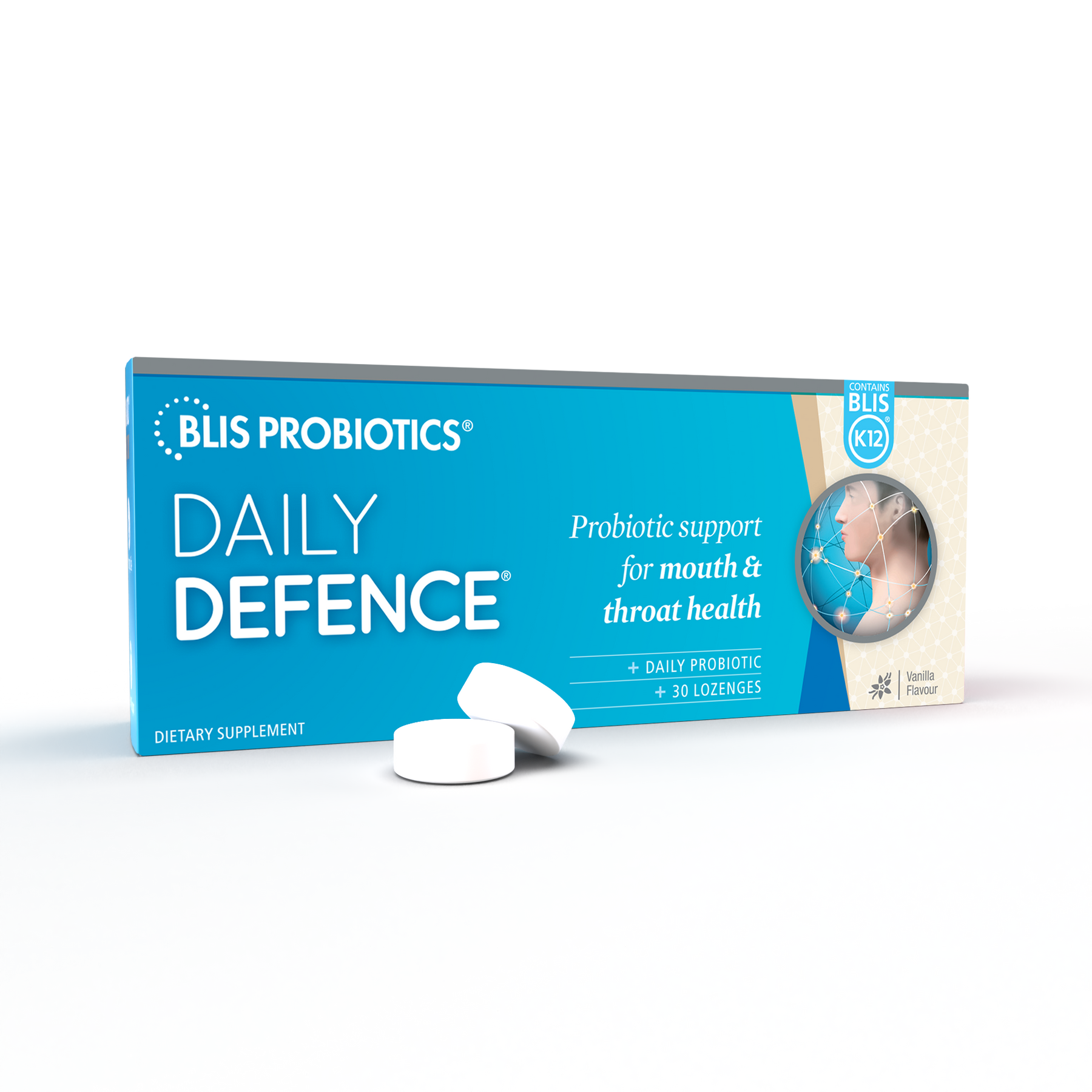 DailyDefence® with BLIS K12® | Vanilla Flavour