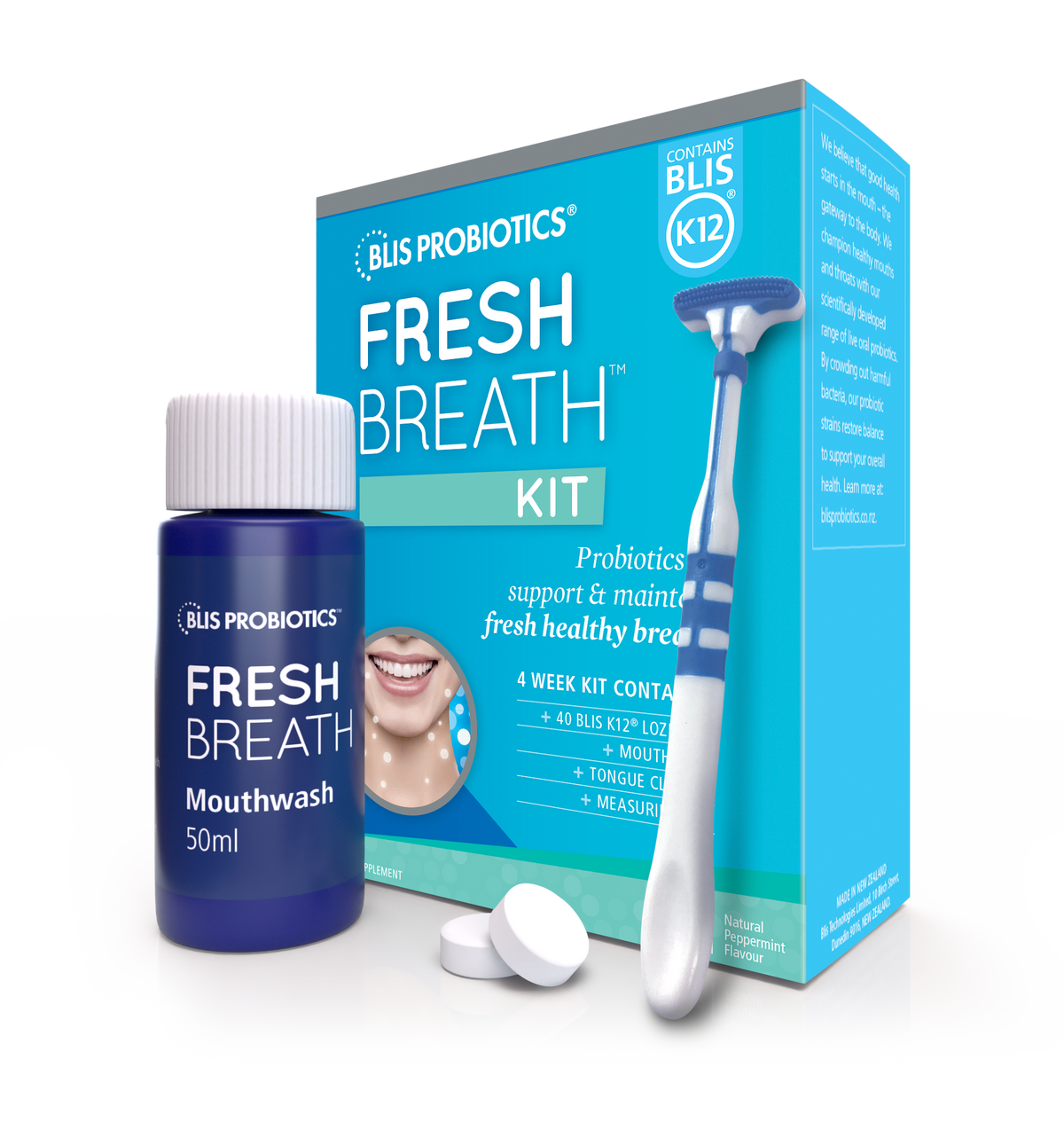 FreshBreath™ Kit with BLIS K12® | Probiotics for Bad Breath