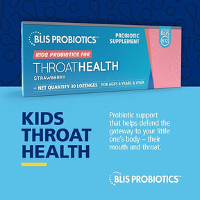Kids ThroatHealth with BLIS K12® | Strawberry Flavour