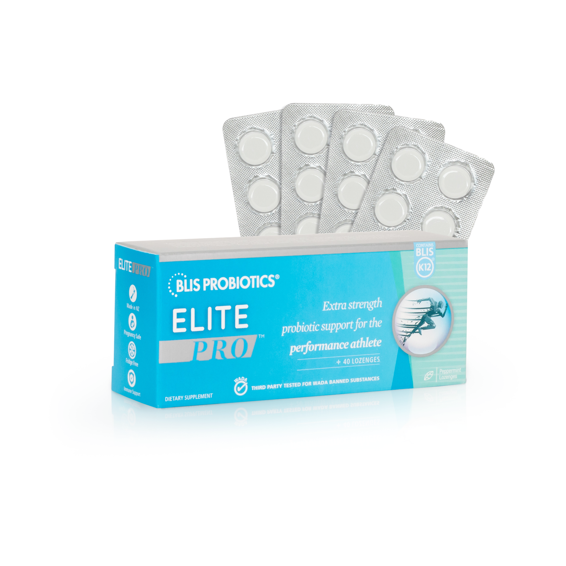 ElitePRO™ with BLIS K12® | THIRD PARTY TESTED FOR WADA BANNED SUBSTANCES