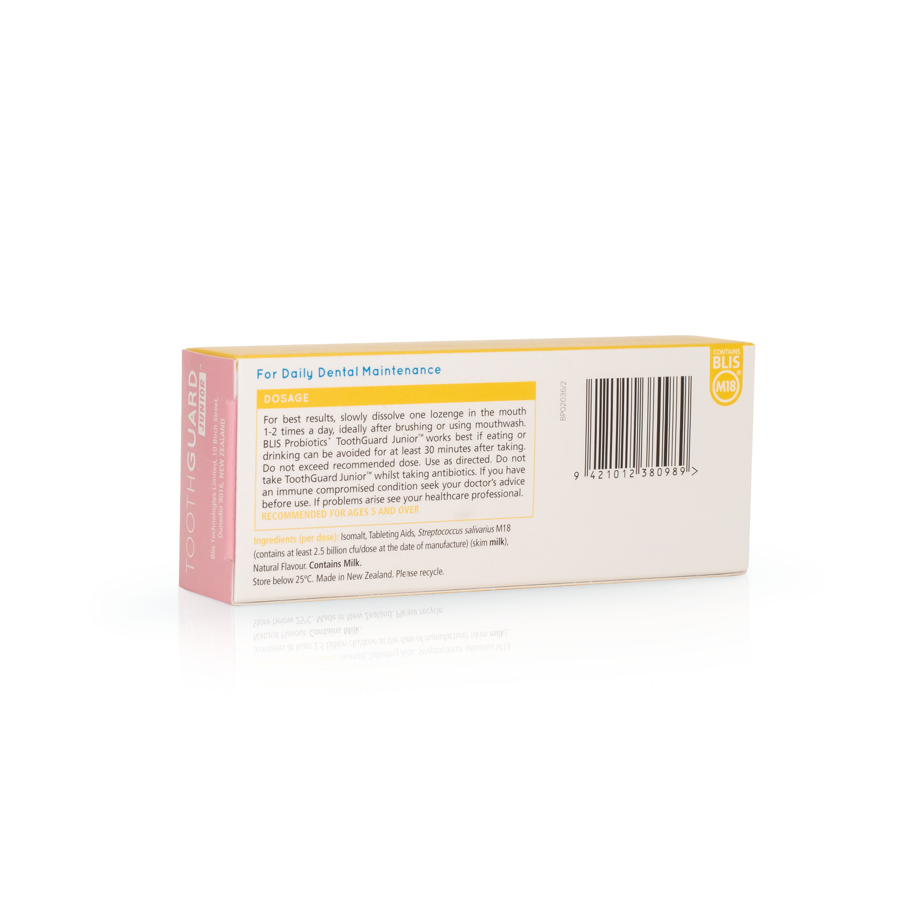 ToothGuard Junior™ with BLIS M18® | Dental Health Probiotic