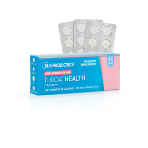 Kids ThroatHealth with BLIS K12® | Strawberry Flavour