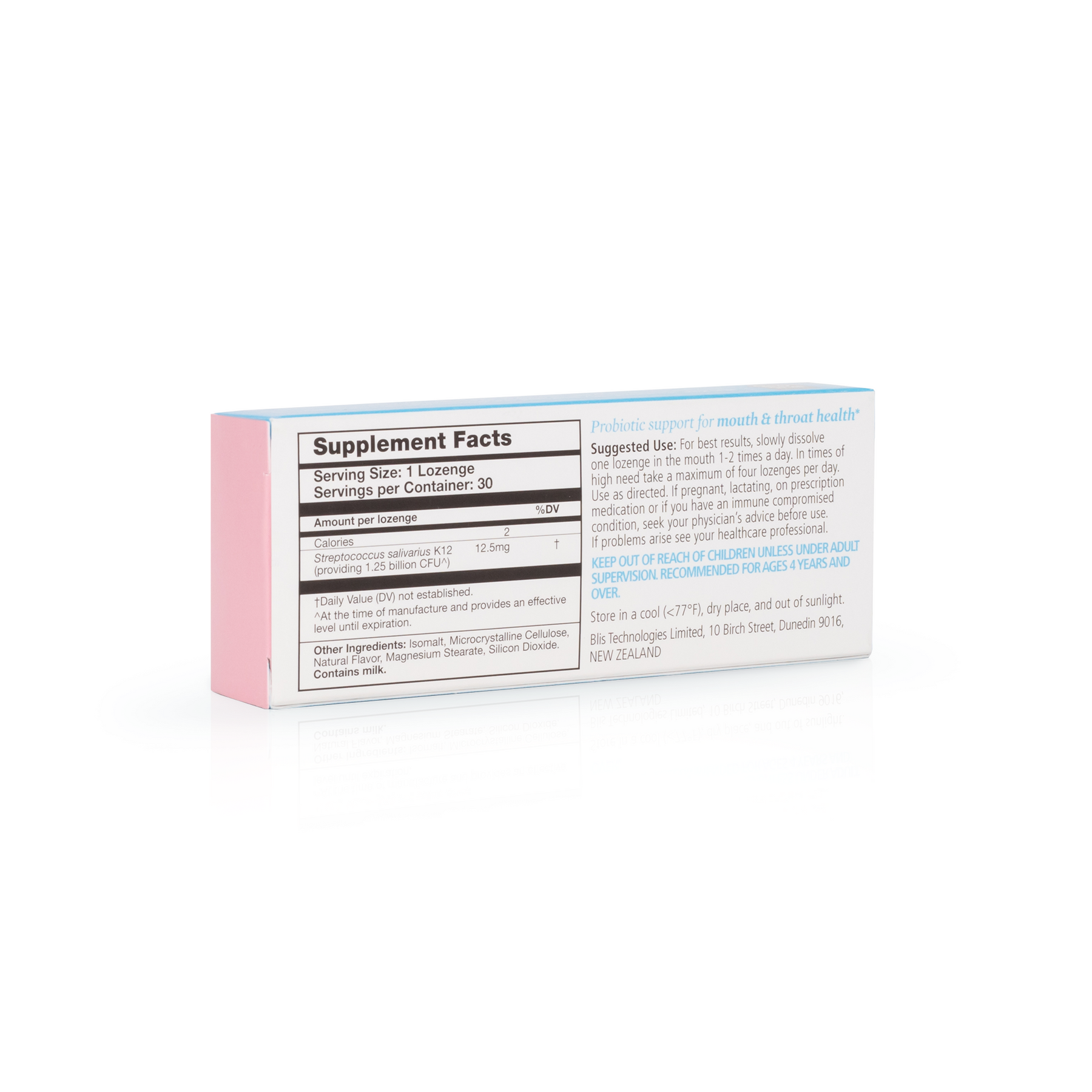 Kids ThroatHealth with BLIS K12® | Strawberry Flavour