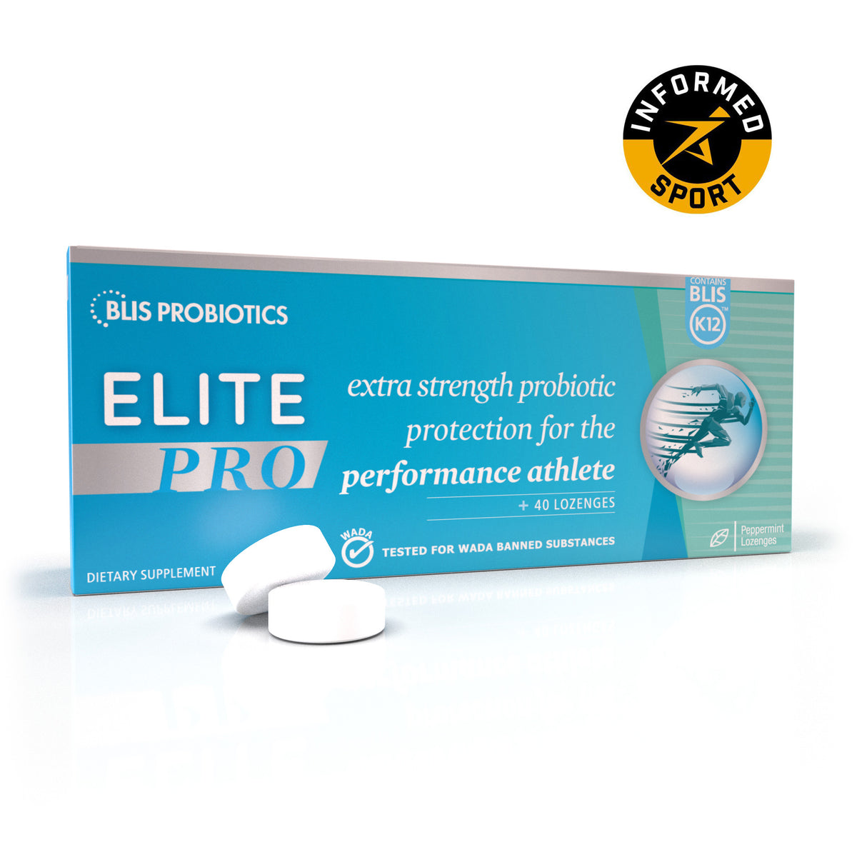 Elite Pro - extra strength probiotic protection for the performance athlete