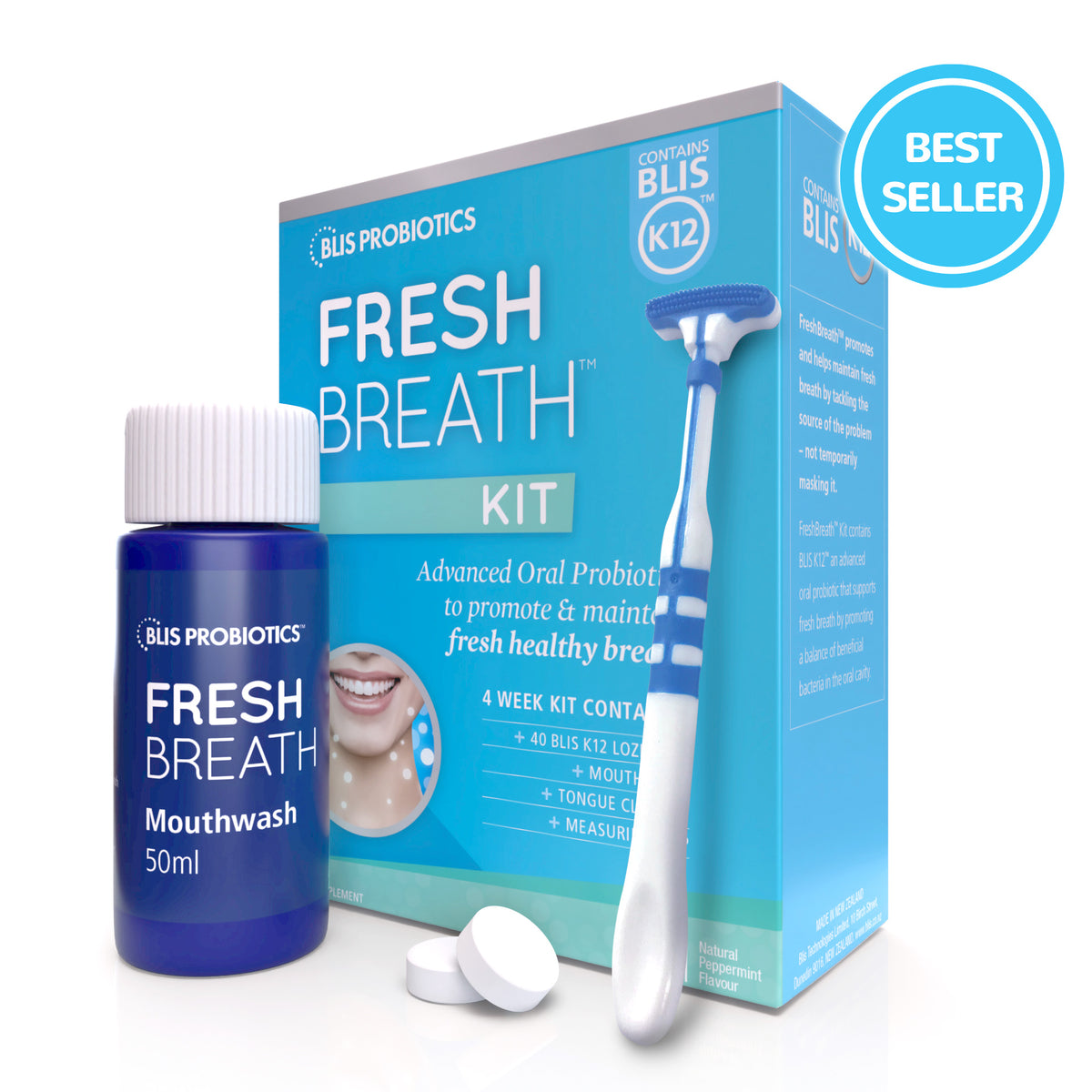 Image of Fresh Breath Kit - Oral Probiotics for a fresh healthy breath. | Blis Probiotics